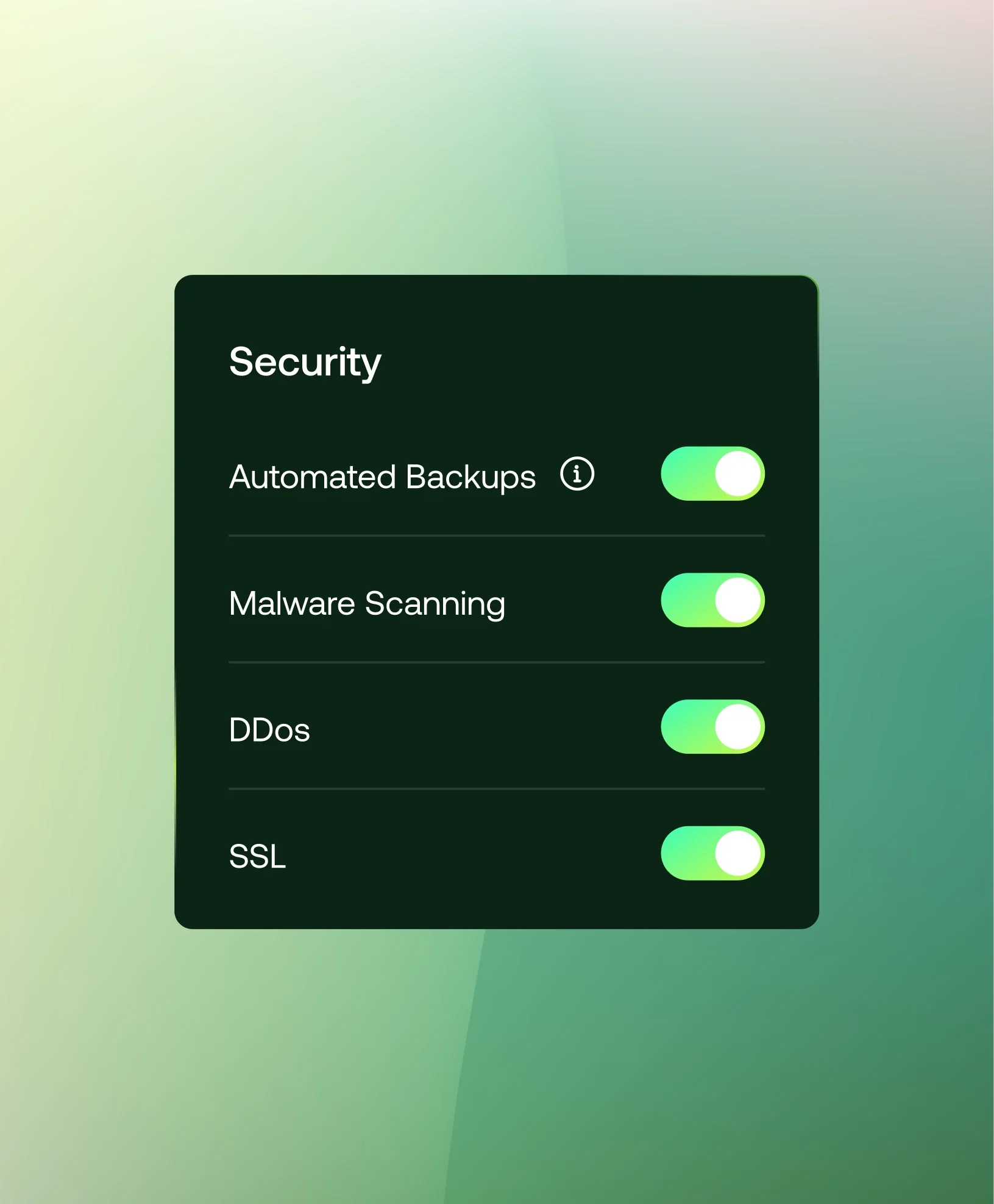 Security & Protection